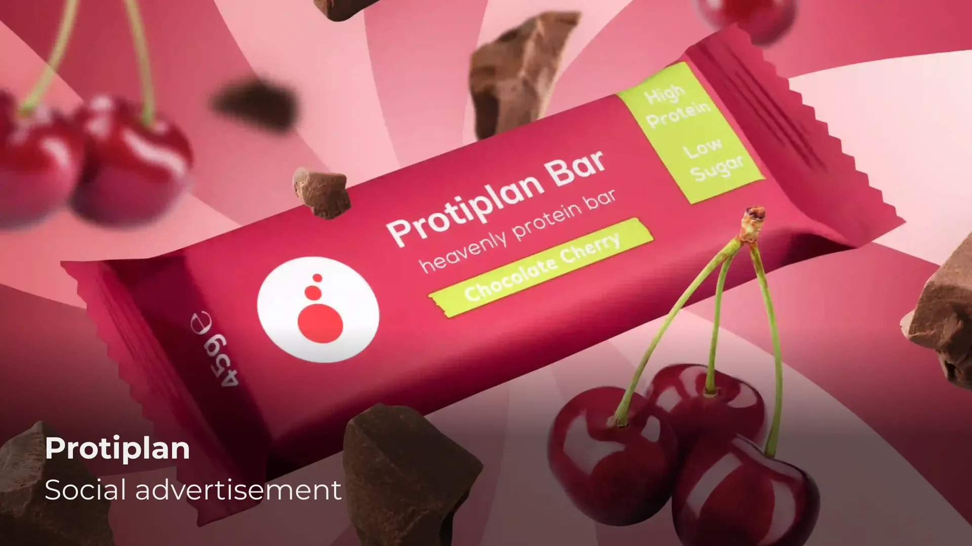 Close-up van energiereep in motion design voor social media campagne